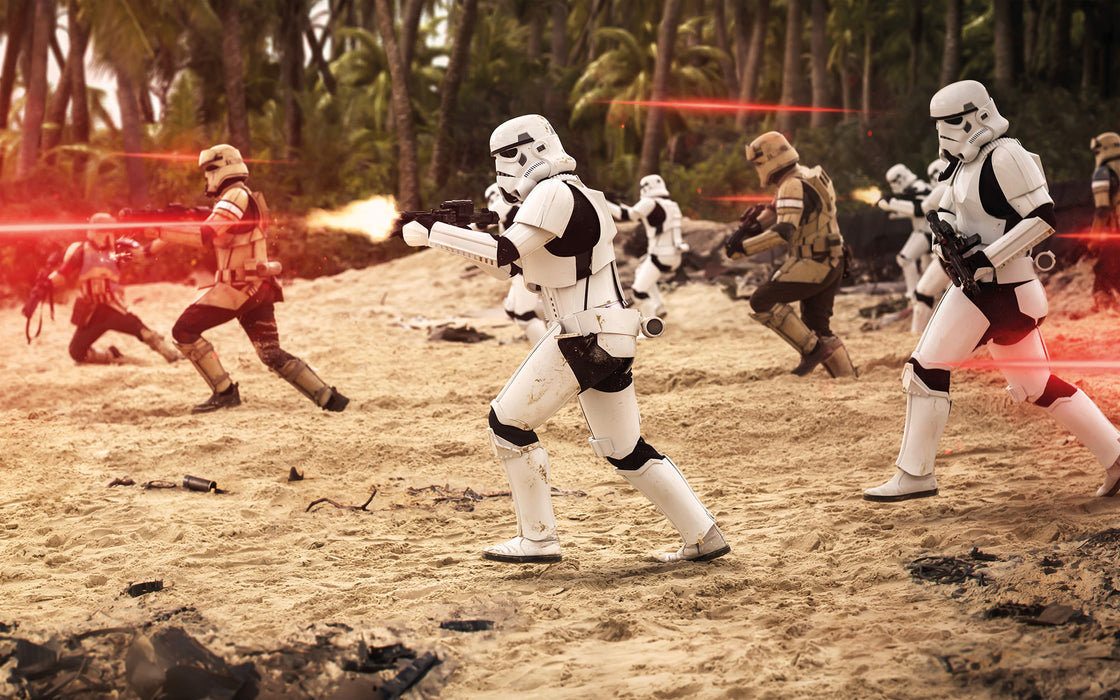 Digitaldruck Vlies Fototapete | Star Wars Imperial Strike