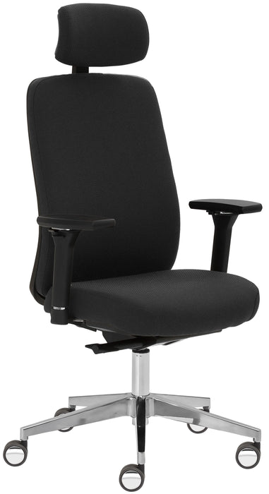 Drehstuhl 2229 | Gestell Aluminium poliert