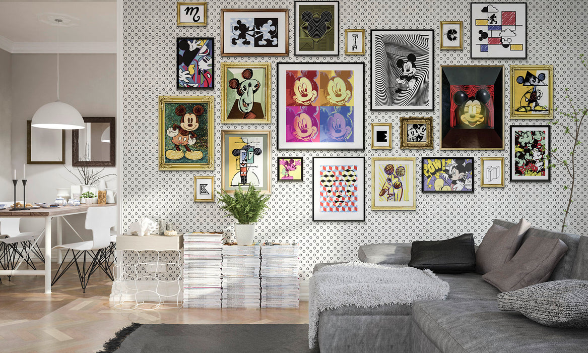 Digitaldruck Vlies Fototapete | Mickey Art Collection | 400 x 250 cm