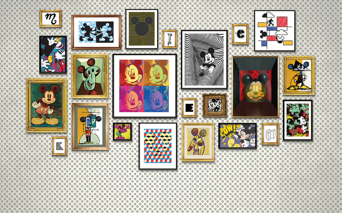 Digitaldruck Vlies Fototapete | Mickey Art Collection | 400 x 250 cm