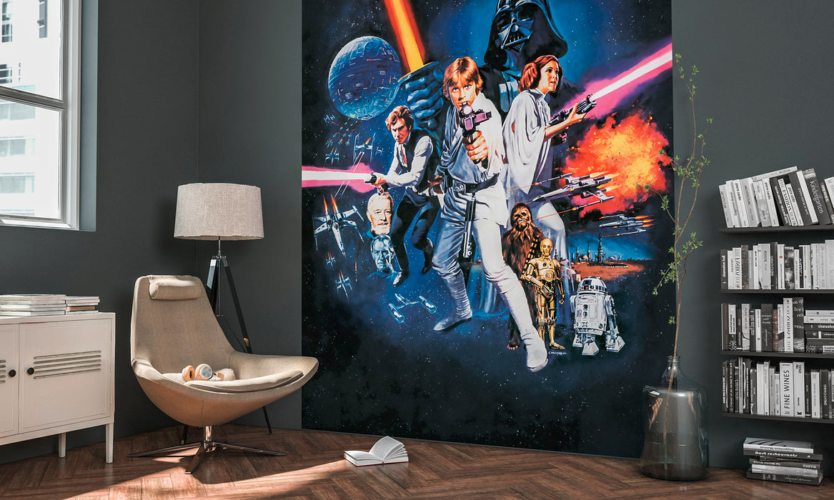 Digitaldruck Vlies Fototapete | Star Wars Poster Classic 1