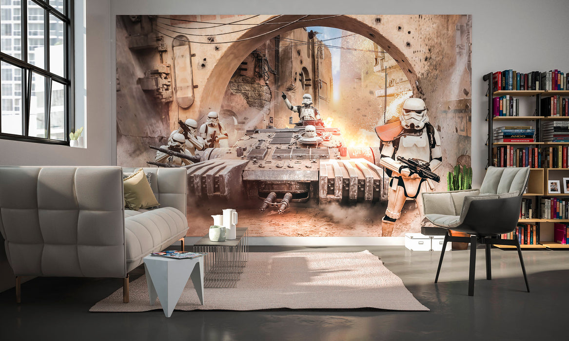 Digitaldruck Vlies Fototapete | Star Wars Tanktrooper | 400 x 250 cm