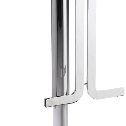 Bar- und Tresenhocker | myWAVE | Schwarz | Gestell Chrom