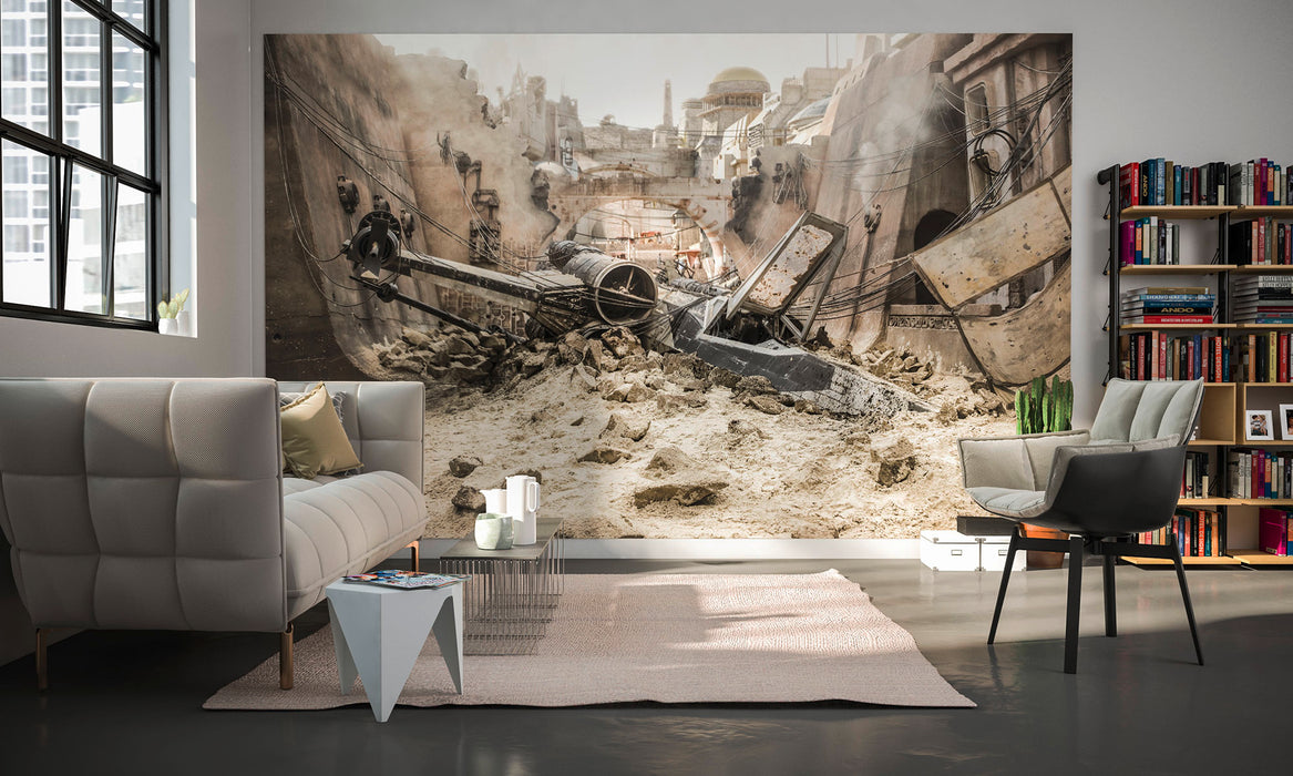Digitaldruck Vlies Fototapete | Star Wars X | Wing | 400 x 250 cm