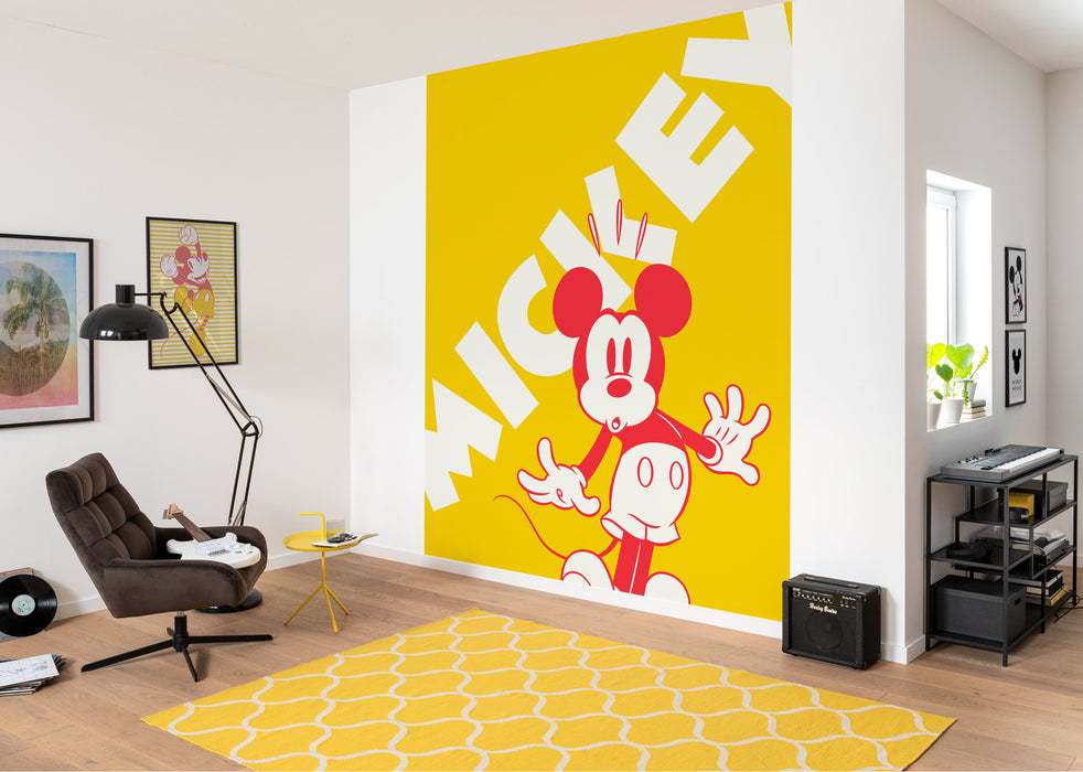 Digitaldruck Vlies Fototapete | Mickey Contrast | 200 x 250 cm