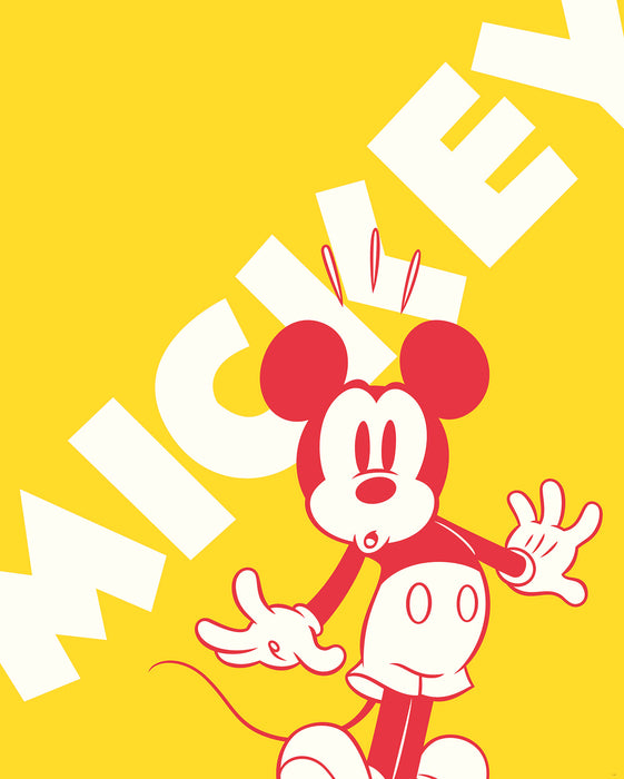 Digitaldruck Vlies Fototapete | Mickey Contrast | 200 x 250 cm