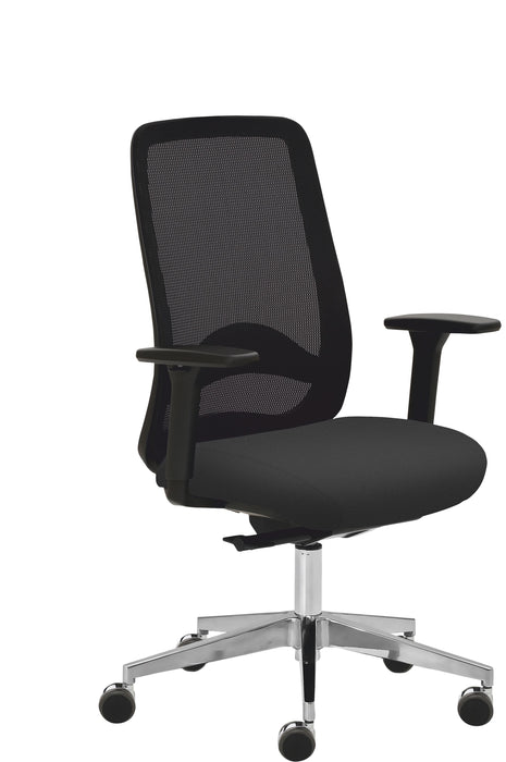 Drehstuhl 2228 | Gestell Aluminium poliert