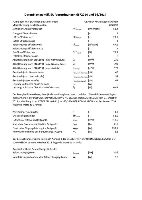 ISOLA90E1 | Dunstabzugshaube