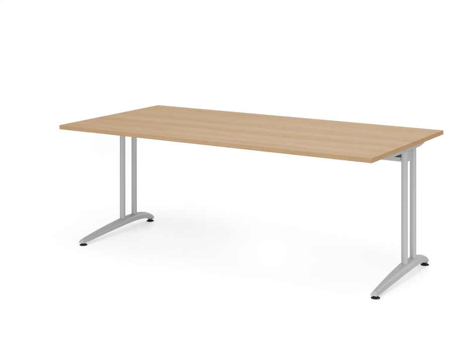 Hammerbacher | Schreibtisch C-Fuß 200x100cm Eiche