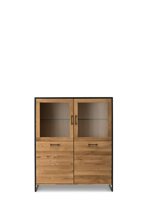 Gradel | Frame | 8263 | Highboard | 115x138x39 | Wildeiche natur