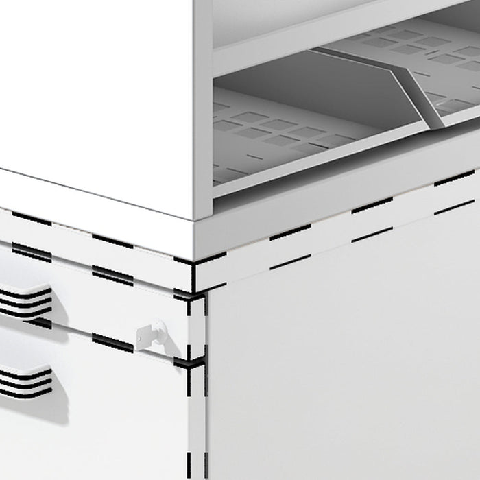 Hammerbacher | Containeraufsatz Weiß