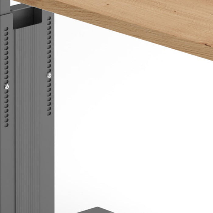 Hammerbacher | Schreibtisch C-Fuß 140x67cm Asteiche / Graphit