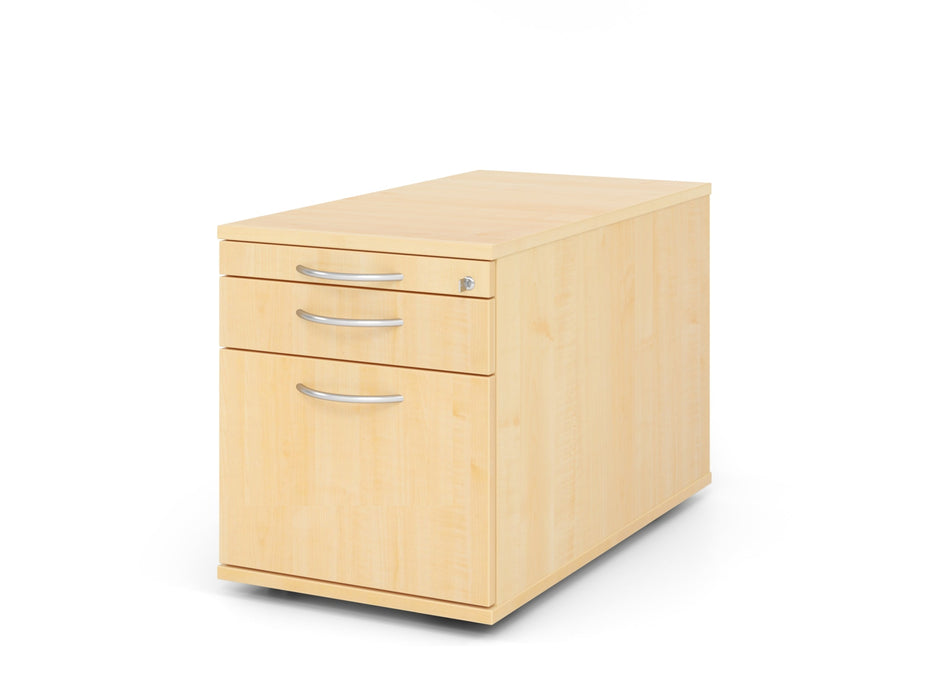 Hammerbacher | Rollcontainer 80cm, 1Schub, 1HR, Schl.BM Ahorn