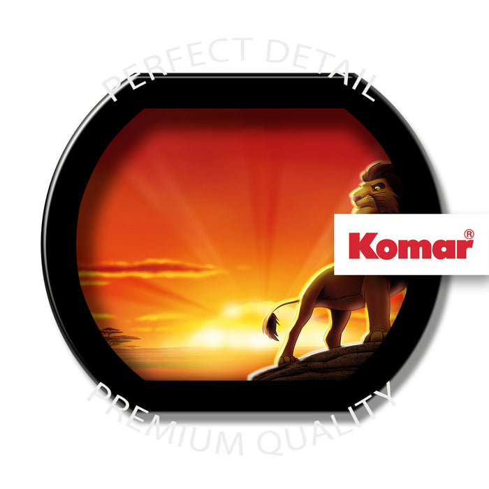 Komar NEU | Papier Fototapete - The Lion King - Größe 202 x 73 cm
