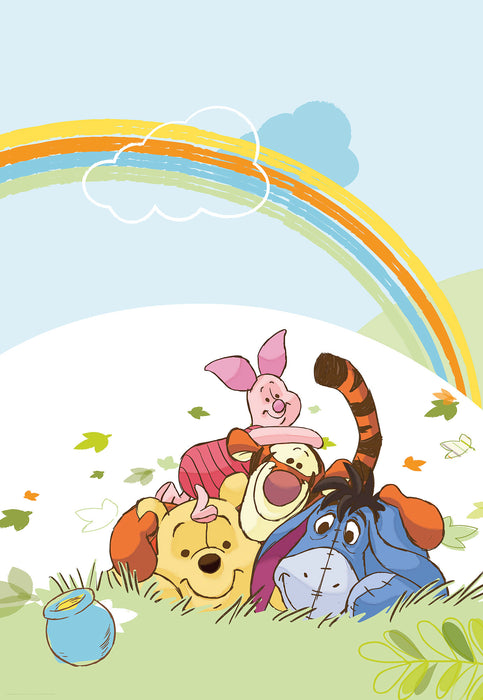 Komar NEU | Papier Fototapete - Winnie the Pooh - Größe 127 x 184 cm