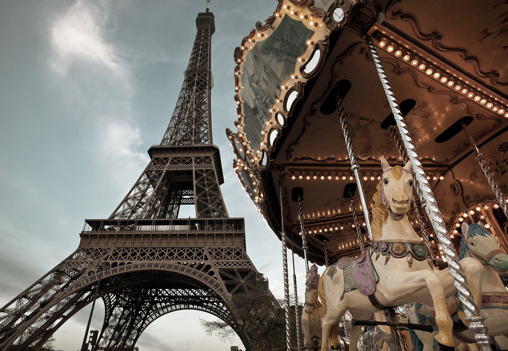 Papier Fototapete | Carrousel de Paris | 184 x 127 cm