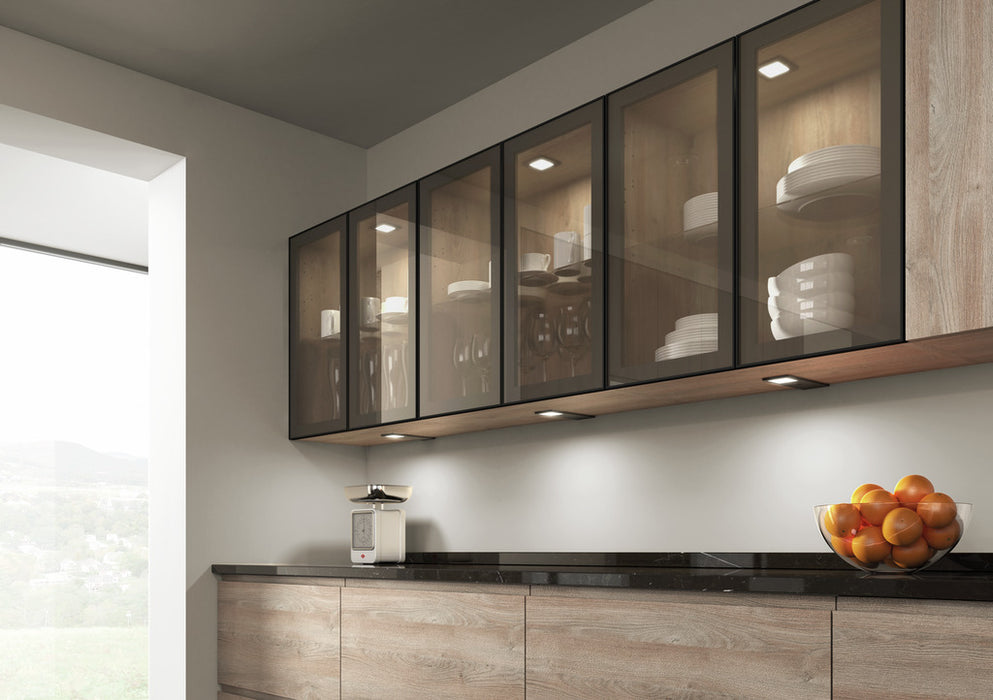 Naber | AstraLED SE schwarz matt | Unterboden-/Nischenleuchte | Set-3 | 3000 K warmweiß