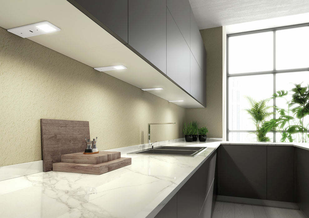 Naber | AstraLED SE weiß | Unterboden-/Nischenleuchte | Set-3 | 3000 K warmweiß