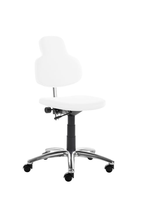 Drehstuhl 2206 | Gestell Schwarz/Aluminium poliert