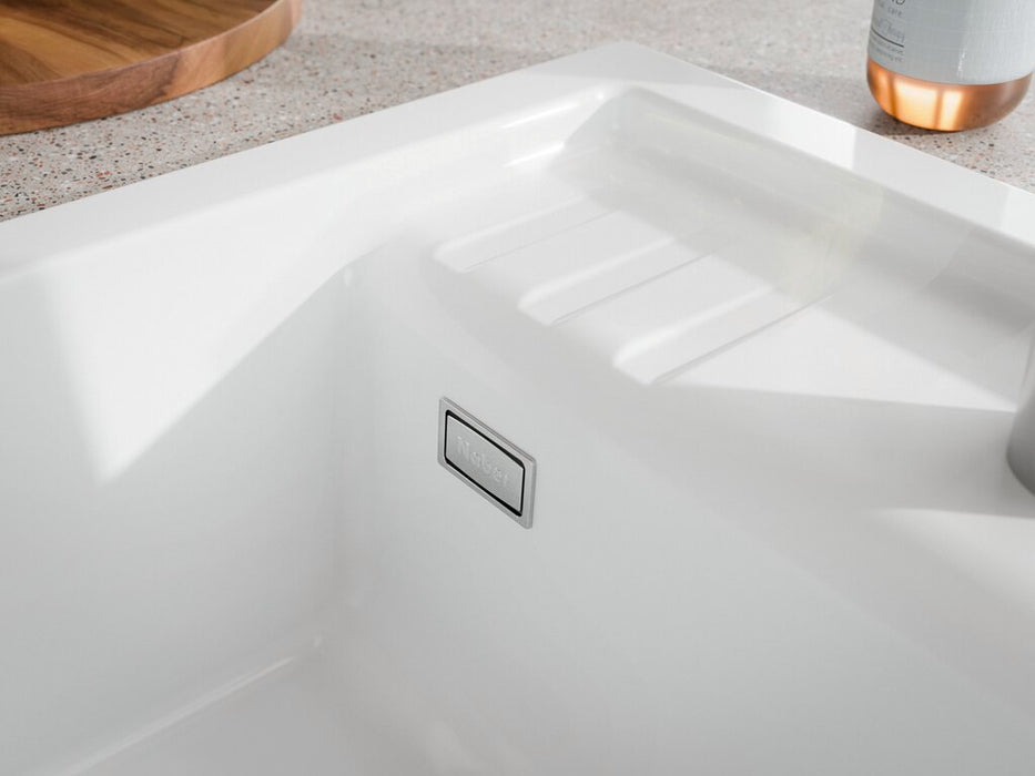 Naber Silqua E, Spüle, weiß glänzend