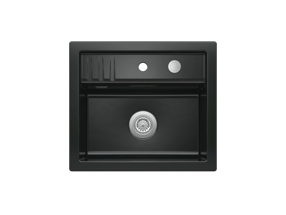 Naber Silqua E, Spüle, nero