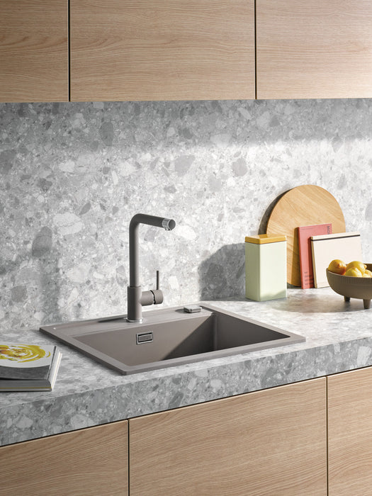 Naber | Gramix 1 Hochdruck Armatur | Einhebelmischer | granit concrete