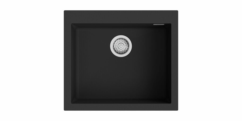Naber Vellano 570, Spüle, granit nero ossidiana