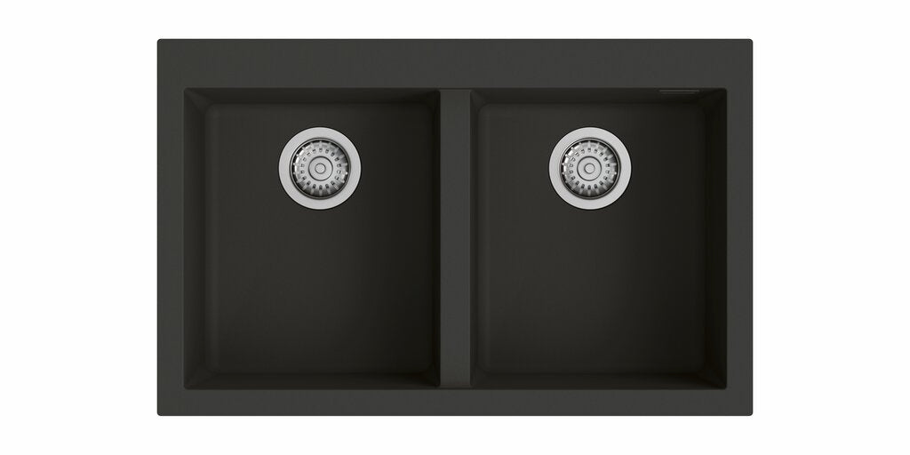 Naber Vellano 790, Spüle, granit nero ossidiana