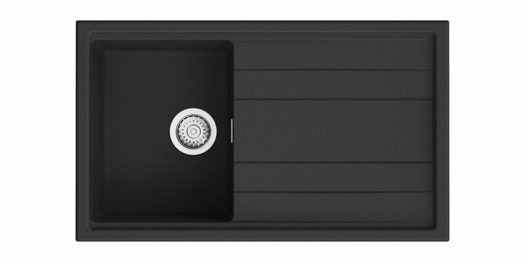 Naber Fontea 860, Spüle, granit nero ossidiana