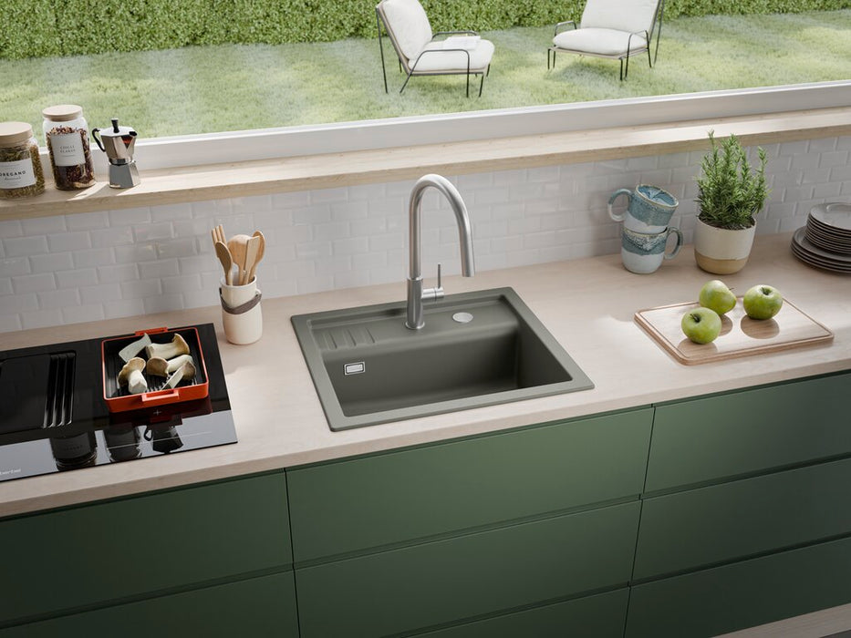 Naber Silqua 570, Spüle, granit terra di agata