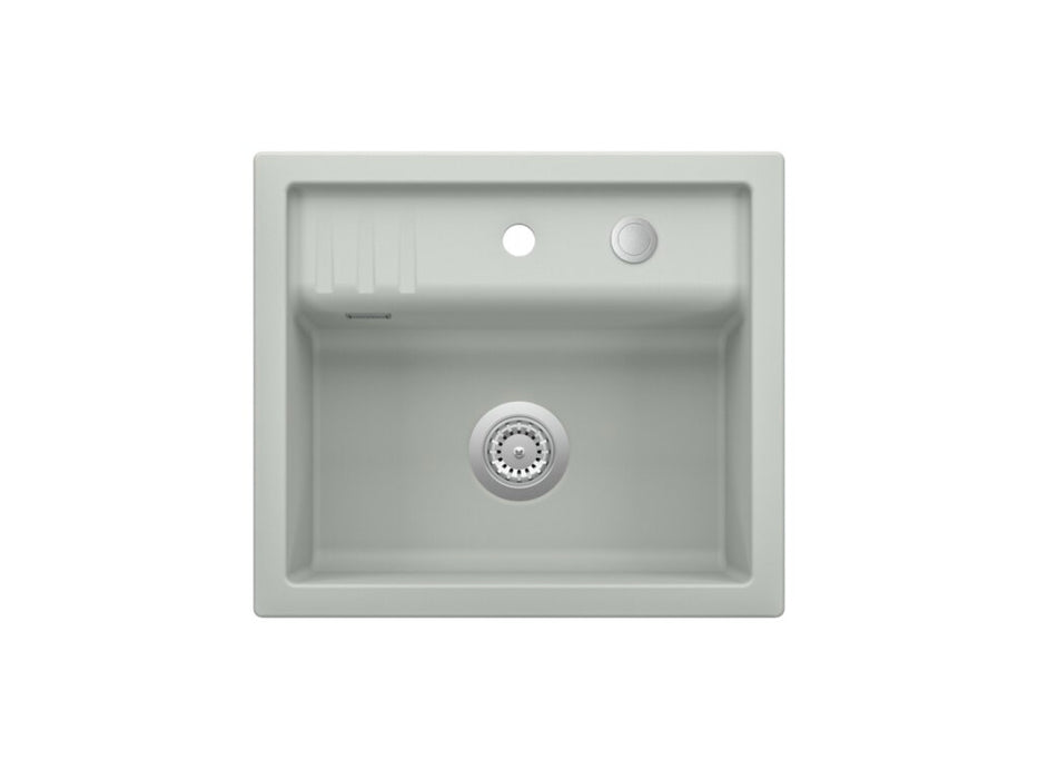 Naber Silqua 570, Spüle, granit grigio tormalina