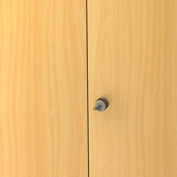 Hammerbacher | Schrank 5OH mit Sockelbl. SG Buche / Buche