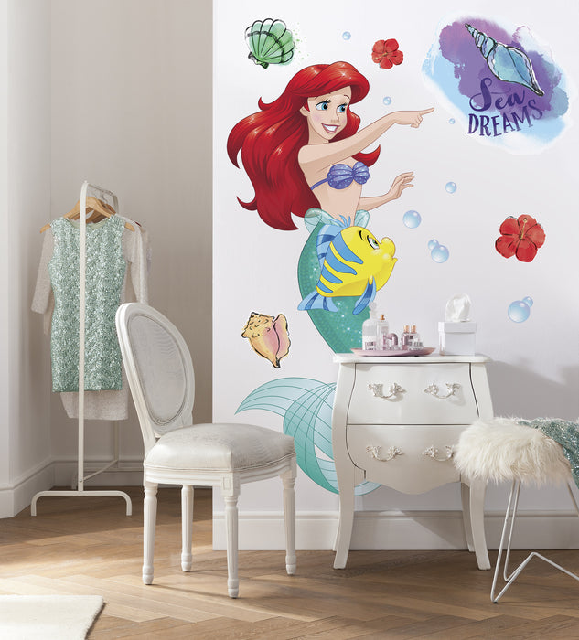 Selbstklebende Vlies Fototapete / Wandtattoo | Ariel XXL | 127 x 200 cm