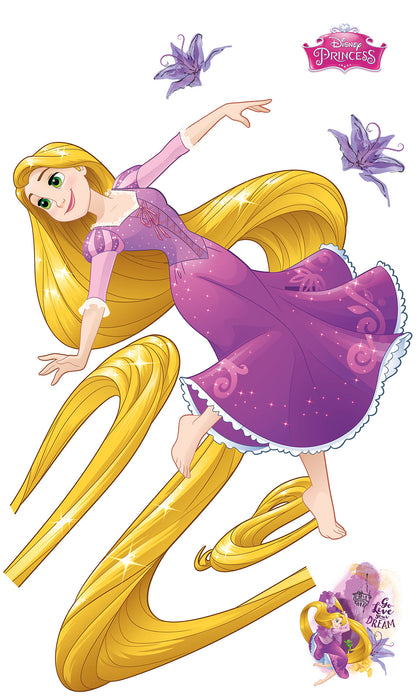 Selbstklebende Vlies Fototapete / Wandtattoo | Rapunzel XXL | 127 x 200 cm