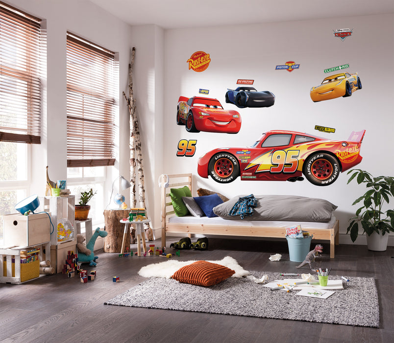 Selbstklebende Vlies Fototapete / Wandtattoo | Cars XXL | 127 x 200 cm
