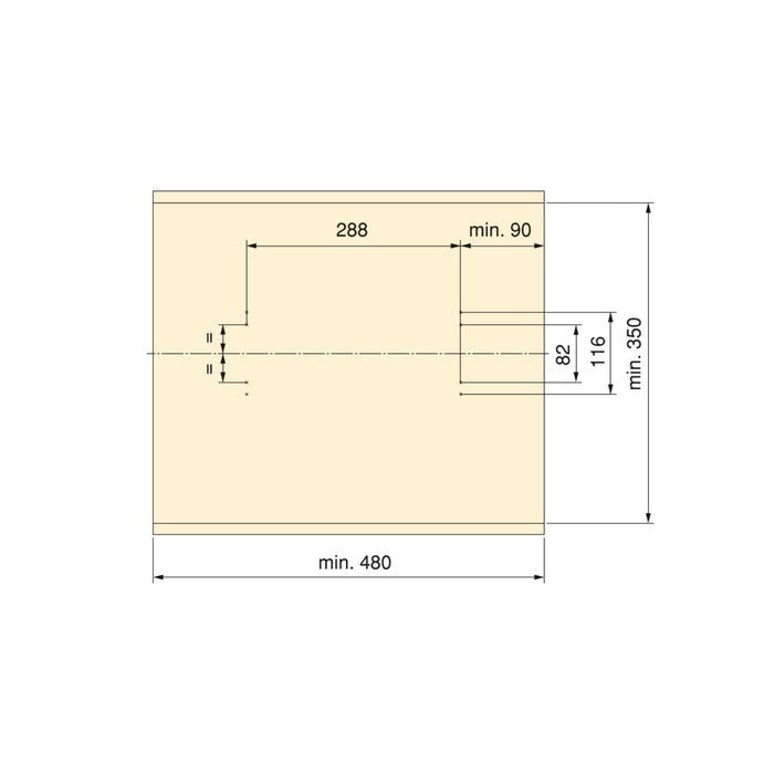 Emuca | Ausziehbarer Hosenbügel, Bemalte Steinfarbe, Stahl