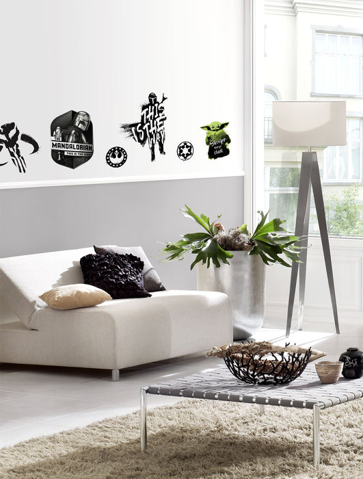 Wandtattoo | Mandalorian Legend  | Größe 50 x 70 cm
