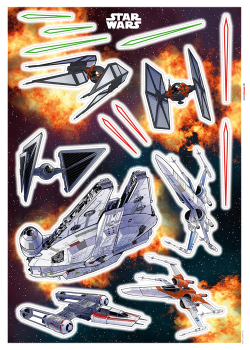 Wandtattoo | Star Wars Spaceship | 50 x 70 cm