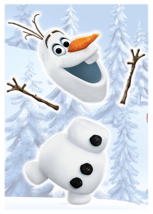 Komar NEU | Wandtattoo - Frozen Olaf - Größe 50 x 70 cm