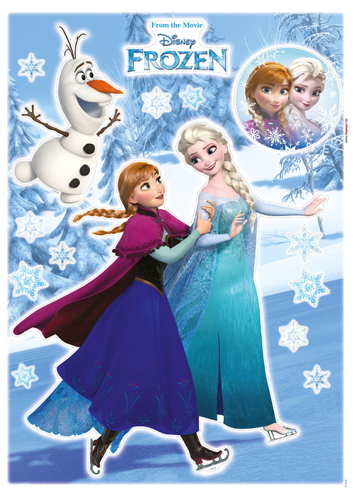 Wandtattoo | Anna und Elsa | 50 x 70 cm
