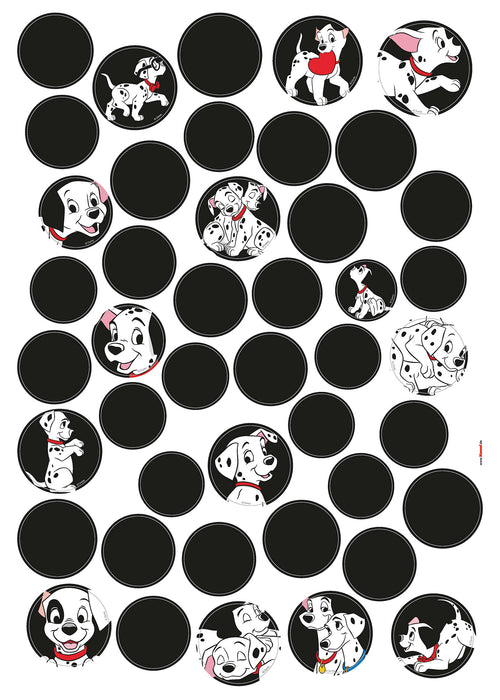 Wandtattoo | 101 Dalmatiner Dots | 50 x 70 cm