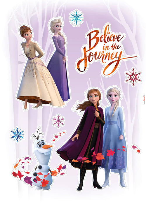 Wandtattoo | Frozen 2 | Believe in the Journey | 50 x 70 cm