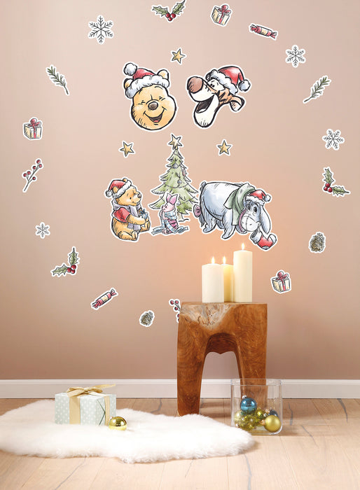 Wandtattoo | Winnie the Pooh Christmas | 50 x 70 cm