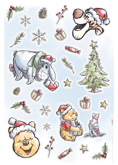 Wandtattoo | Winnie the Pooh Christmas | 50 x 70 cm