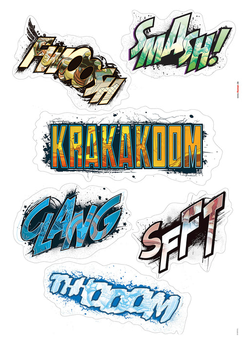 Wandtattoo | Avengers Sounds | 50 x 70 cm