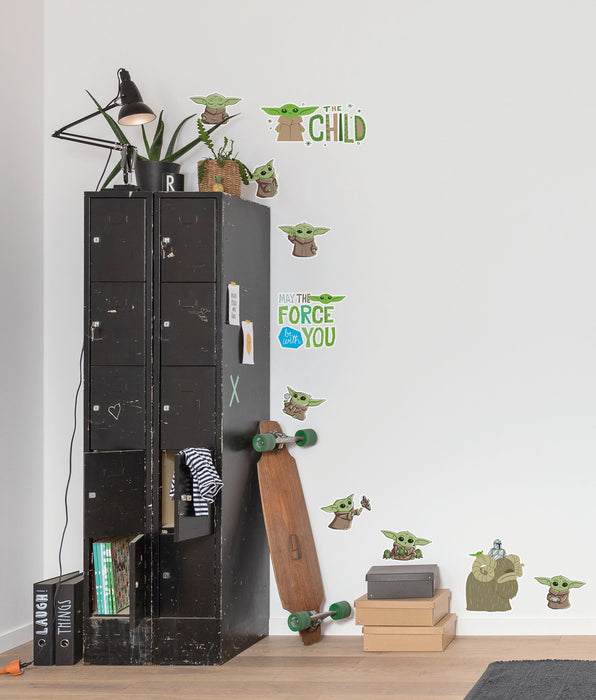 Wandtattoo | Mandalorian Founding Grogu | 50 x 70 cm