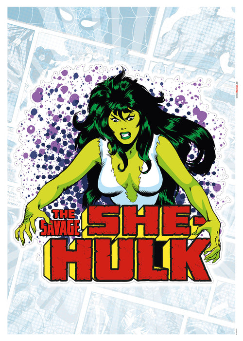 Wandtattoo | She | Hulk Comic Classic | 50 x 70 cm