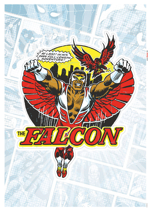 Wandtattoo | Falcon Comic Classic | 50 x 70 cm