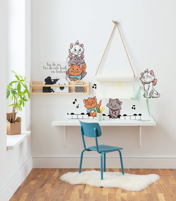 Wandtattoo | Aristocats Kittens | 50 x 70 cm