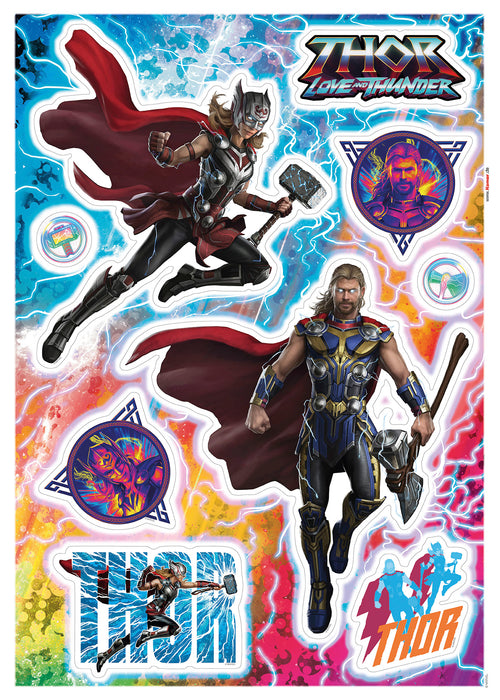 Komar NEU | Wandtattoo - Thor4 - Thor Jane Mixup - Größe 50 x 70 cm